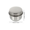 BESPORTBLE 2pcs Oil Painting Palette Cup with Lid Stainless Steel