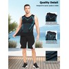 3Pack Mens Running Sport Tank Tops Dry Fit Gym Wicking