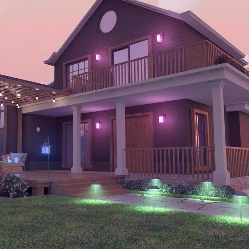 Feit Electric OneSync Bronze Solar Powered 40 W LED Pathway