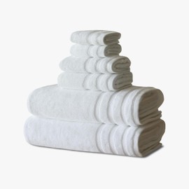 1888 Mills 625 GSM Premium 100% Cotton Bath Towels – Pack of 4 Luxury Bath Towel Set, Super Soft & Highly Absorbent – Quick-Dry Plush Texture for Bathroom, Spa & Gym Use