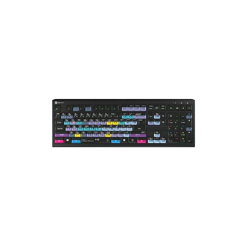 Logickeyboard Designed for Blackmagic Davinci Resolve 17 Compatible with Win
