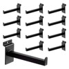 WETOECOTEC 6 Inch Square Tubing Slatwall Shelf Bracket , Heavy