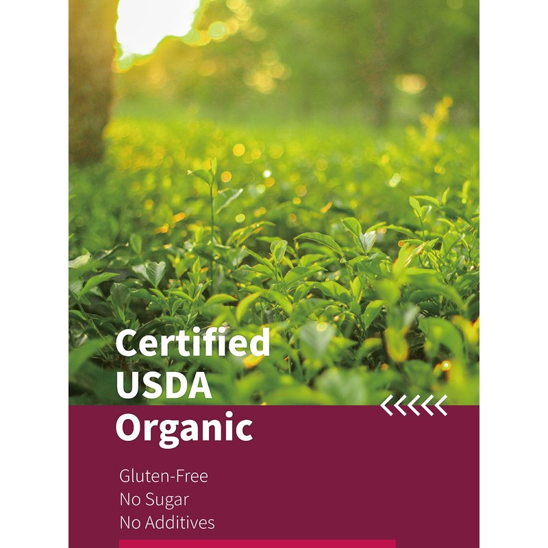 HYNTMYT Organic Decaffeinated Black Tea Bags, USDA Organic Decaf Black