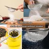 4 Pcs Tea Strainer Fine Mesh Tea Strainers for Loose