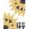 2 Pack C6 Christmas Lights Outdoor Indoor, Total 200 LED
