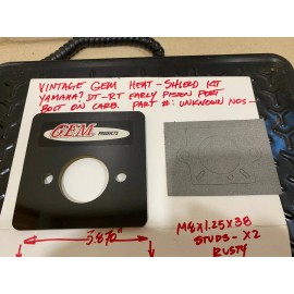 Yamaha DT-1 RT-1 ? Vintage GEM -  NOS Carburetor Heat Sheild/Block NOS - New .