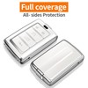 Sindeda for Jeep Key Fob Cover with Keychain Soft Full