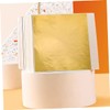 COHEALI Multi-Purpose Gold Craft Foil Imitation Leaf Sheets Foil Decoration