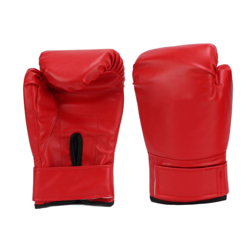 1Pair Adult Unisex Training Boxing Gloves Free Fight Sanda Muay