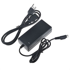 Digipartspower 3-Pin DIN Connector Plug AC DC Adapter for Jewel JS-12050-3S JS-12050-2K 22LEATV Skyworth TV Power Supply Cord Cable Charger Mains PSU (w/ 3-Prong Connector)