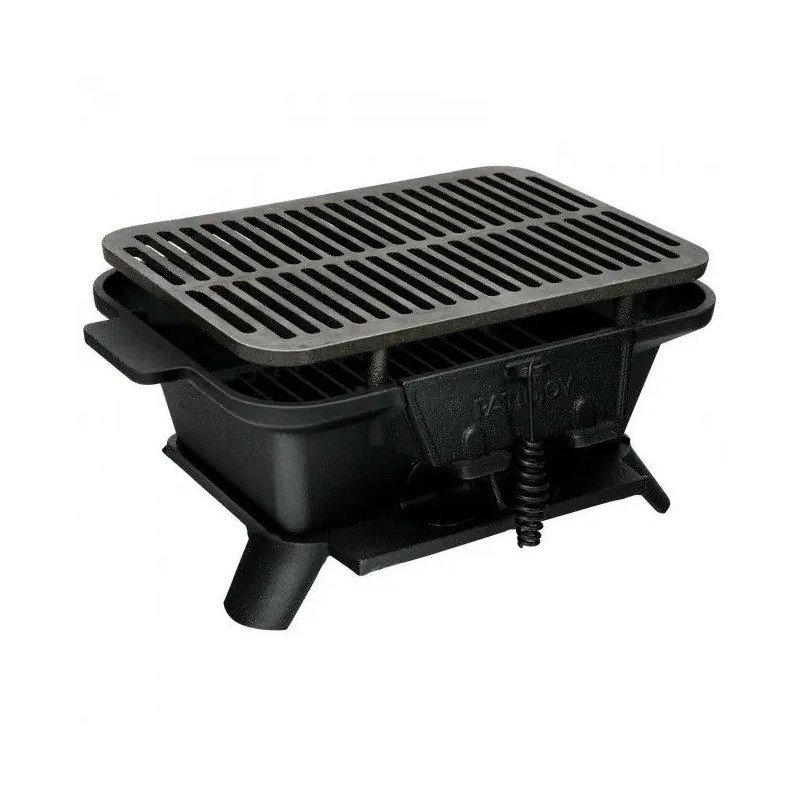Heavy Duty Cast Iron Tabletop BBQ Grill Stove for Camping