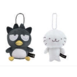 Azalea TK-0506549 [Sanrio Characters] Plush Mascot Key Holder [Bat Batsumaru and Good Hanamaru] [Key Ring] [Charm] [Doll] [Doll] [Set of 2] [Pair of 2] [Match] [Miscellaneous Goods] [Cute], -