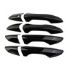 crosselec Carbon Fiber Door Handles Trim Cover Accessories for 2022-2025