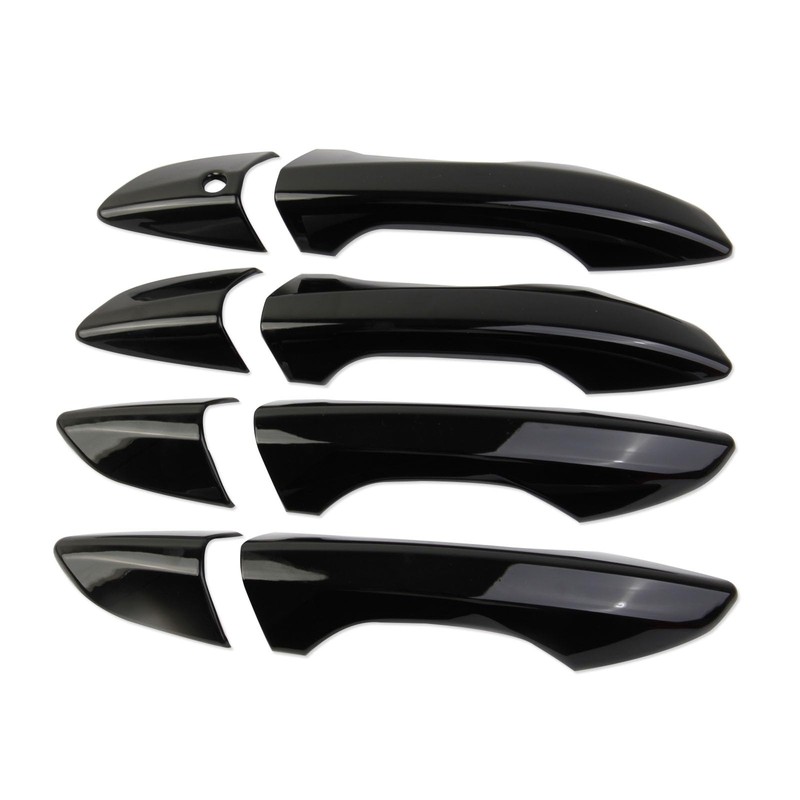 crosselec Carbon Fiber Door Handles Trim Cover Accessories for 2022-2025