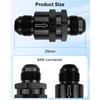 8AN Fuel Check Valve, Male 3/4-16 Thread Check Valve Assembly,