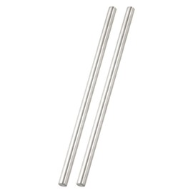 QUARKZMAN Barra Rotonda In Acciaio Inossidabile 316 17/64" (7mm) Lunghezza 9.84" (250mm), Barra Rotonda Solida In Metallo Per Tornio Per Progetti Industriali Fai Da Te E, Confezione Da 2