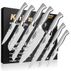 Set of Kitchen Knives Stainless Steel Chef Knives for Home