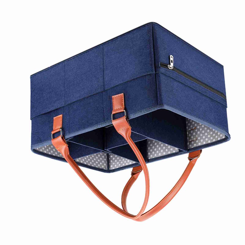 Baby Diaper Caddy Organizer, Large Portable Nappy Storage Basket Personality