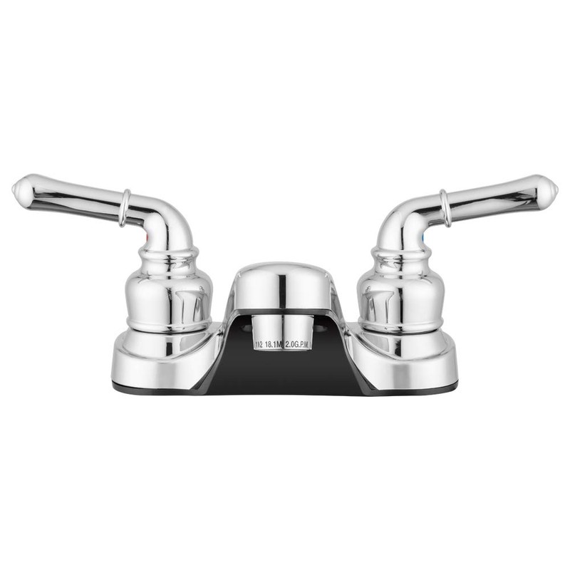 Pacific Bay Lynden Bathroom Sink Faucet - Metallic Plating Over