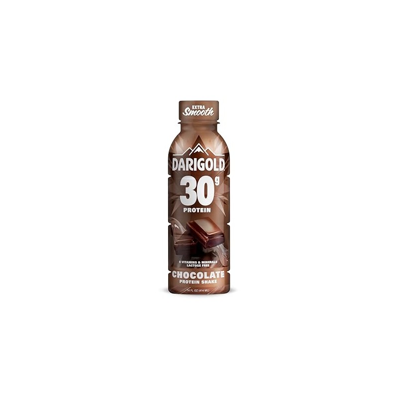 Darigold Ready to Drink Chocolate Protein Shake, 30g Protein, No
