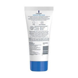 CETAPHIL® Exfoliante Ultra Suave, Mejora Textura y Suavidad de la Piel, Facial y Corporal, 178ml, Todo Tipo de Piel, Piel Sensible