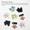 8 Pieces MBTI Personality Acrylic Jigsaw Shape Fridge Magnet