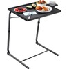 HUANUO Adjustable TV Tray Table - TV Dinner Tray on