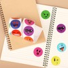 500pcs Round Smile Stickers, 1.5 Inch Small Happy Face Kids
