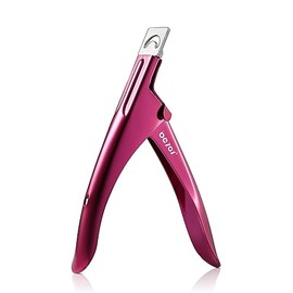 BEZOX Nail Clippers Tip Cutter - Clipper and Cutter for Artificial Nails - Metal Gel Nails Clipper for Artificial Nails Gel Nails Fingernails False Nails