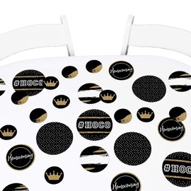 Big Dot of Happiness Hoco Dance - Homecoming Giant Circle Confetti - Party Decorations - Large Confetti 27 Count