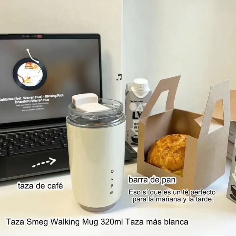 Taza De Café Acero Inoxidable Botella Termo Vacío 320ml
