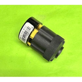 LEVITON 114 BLACK FEMALE RECEPTACLE CORD CAP END 15 AMP 15A-125V 5-15R