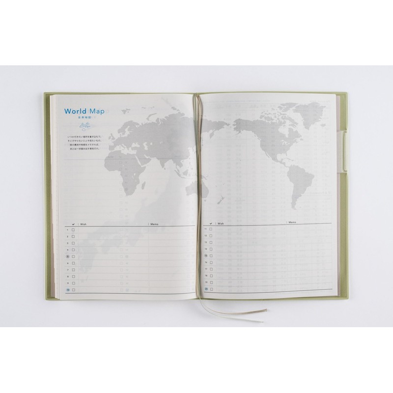 545 torinco11 Notebook Takahashi Shoten 2026 Edition Sage Green Weekly