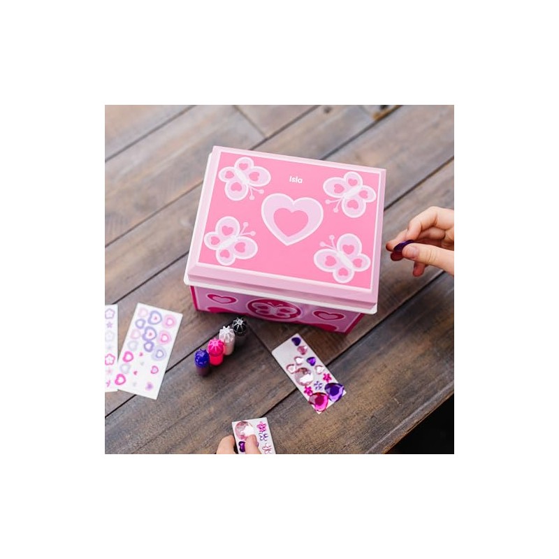 Melissa & Doug ¡Creado Por Mi! Joyero de Madera Kit