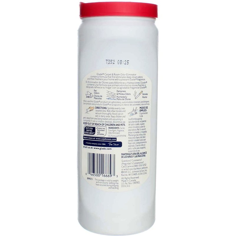 Glade Carpet &, Room Refresher 32oz Radiant Berry Pack of