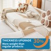 HAOMAIJIA Non Slip Couch Cover Sofa Covers for 3 Cushion