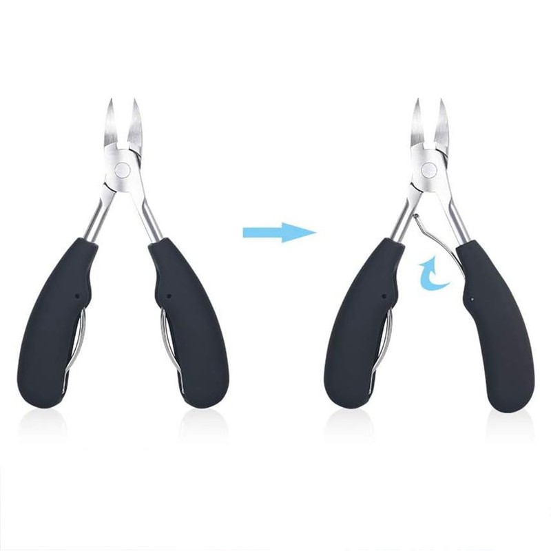 LIDOUK Nail Clippers for Thick Nails Heavy Duty, Thick Toenails