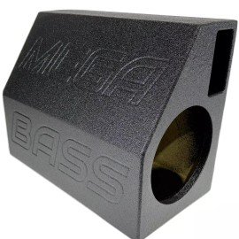 General Universal Single Regular Cab Subwoofer Box 1x8” Ford Gm Bolero Style Mini P-SIDE