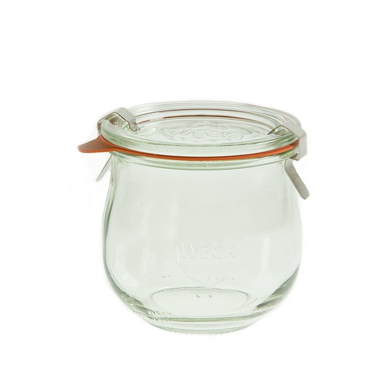 Weck 746 0.36 Liter Tulip Jar, 12.5 Oz - Set