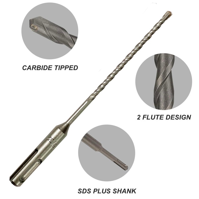 FF ERA 10-Pack SDS Plus 5/32" x 6" Rotary Hammer