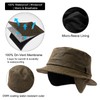 TOP-EX Waterproof Winter Earflap Bucket Hats with Ear & Neck