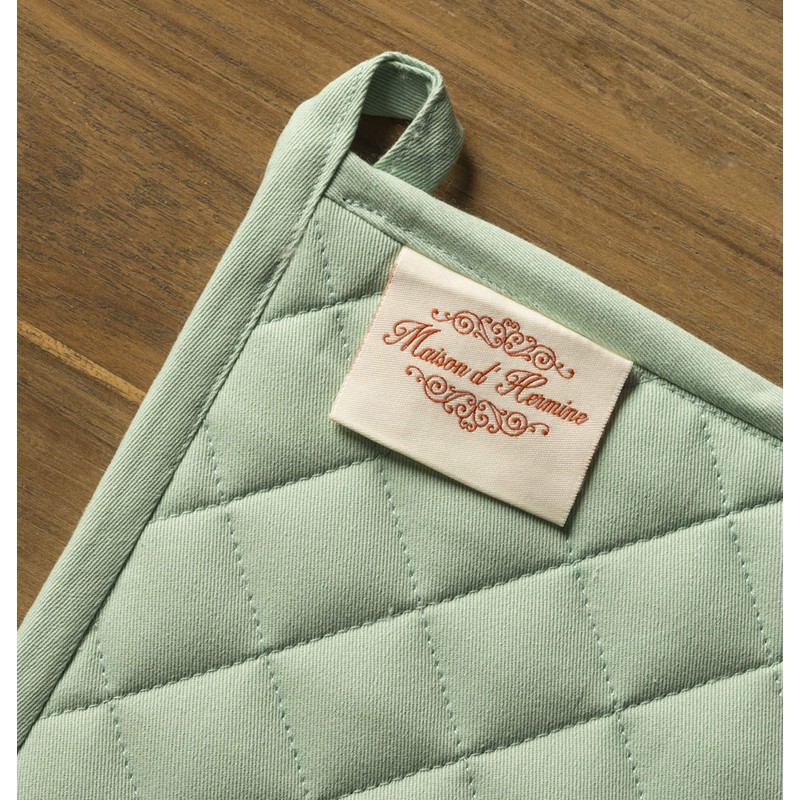 Maison d' Hermine Spring/Summer Set with Oven Gloves and Pot