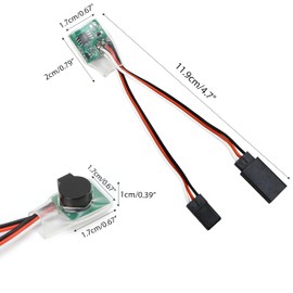 Alarm Drone Buzzer Finder, Mini Signal Loss Alarm & Lost Plane Finder Parts & Accessories 4-6V for RC Airplane Anti-Lost Buzzer Tracker Flight Controller