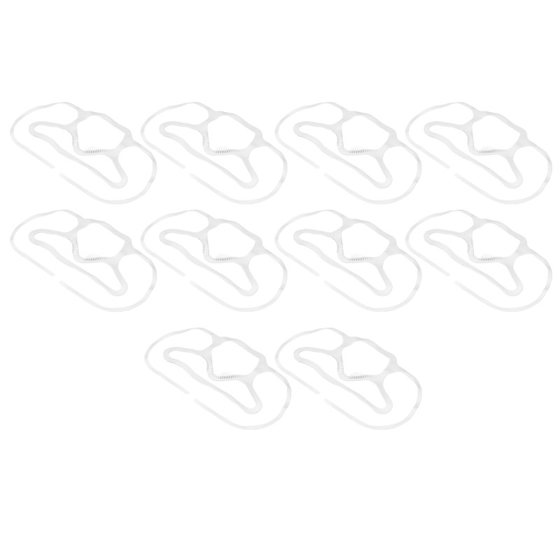 10Pcs Mask Brace Antifog Food Grade Silicone Freely Foldable Reusable