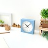KATOMOKU Dual use clock 9 km-135LBRC Light Blue Radio Clock