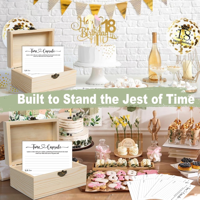 Time Capsule Box 1st Birthday, Baby Time Capsule Box for