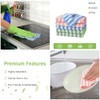 Vicloon Microfiber Cleaning Cloths, 6Pcs Super Absorbent Microfibre Cleaning Cloth，Reusable