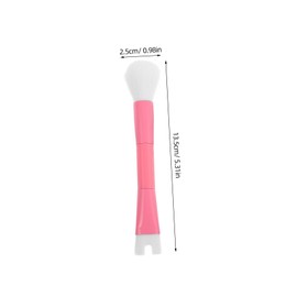 WOONEKY U-shape Nose Contour Brush Makeup Tool for High Bridge Face Contouring Soft Gentle Makeup Brush