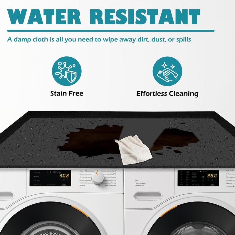 Royxen Laundry Countertop Solid Wood, Countertop for All Front-loaded Washing