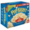 Pop Secret Popcorn, Extra Butter, 3.2 Ounce Microwave Bags, 12